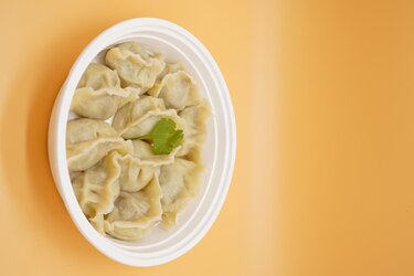 Shrimp, Pork, & Chive Dumplings (10)